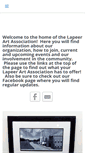 Mobile Screenshot of lapeerart.org